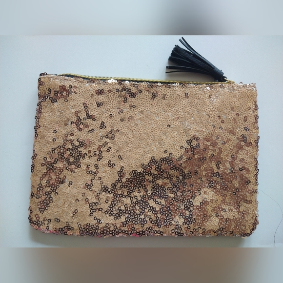 Lot of 9 Makeup Bag Pouches Multicolor  IPSY Glam Bag| Clinique| Lancôme| & more - Picture 3 of 15